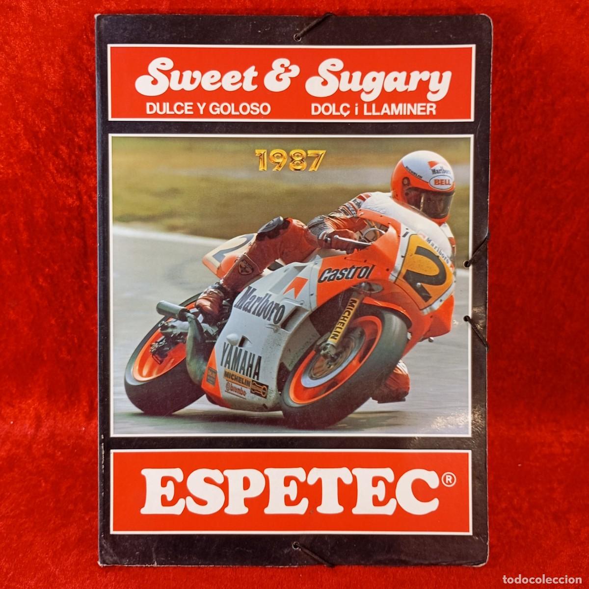 Otros art&iacute;culos de coleccionismo en papel: CARPETA - MOTO GP - SWEET & SUGARY - ESPETEC - 1987 / 540
