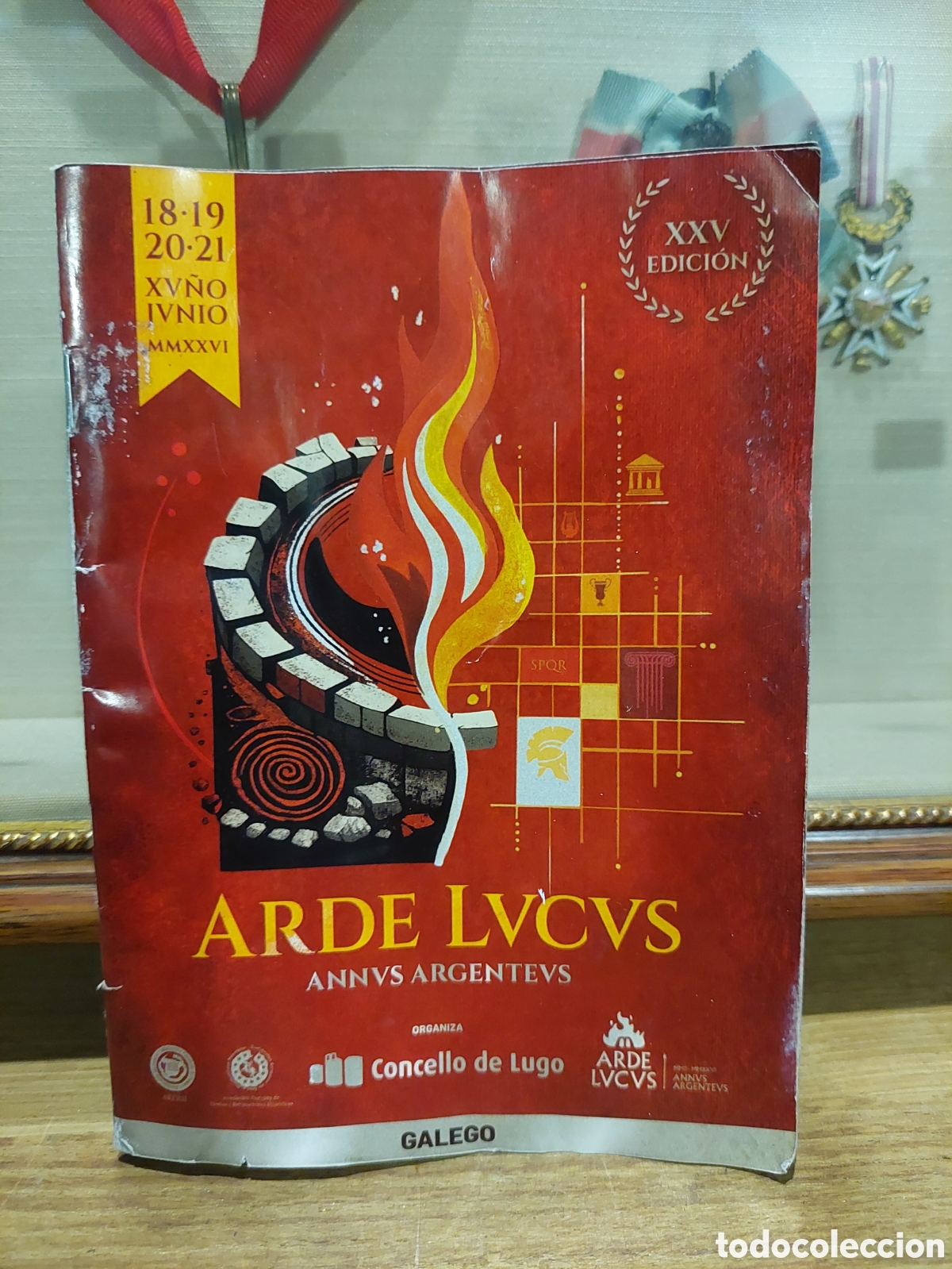Otros art&iacute;culos de coleccionismo en papel: CAT&Aacute;LOGO ARDE Lvcuc feria fiesta tomaba lugo