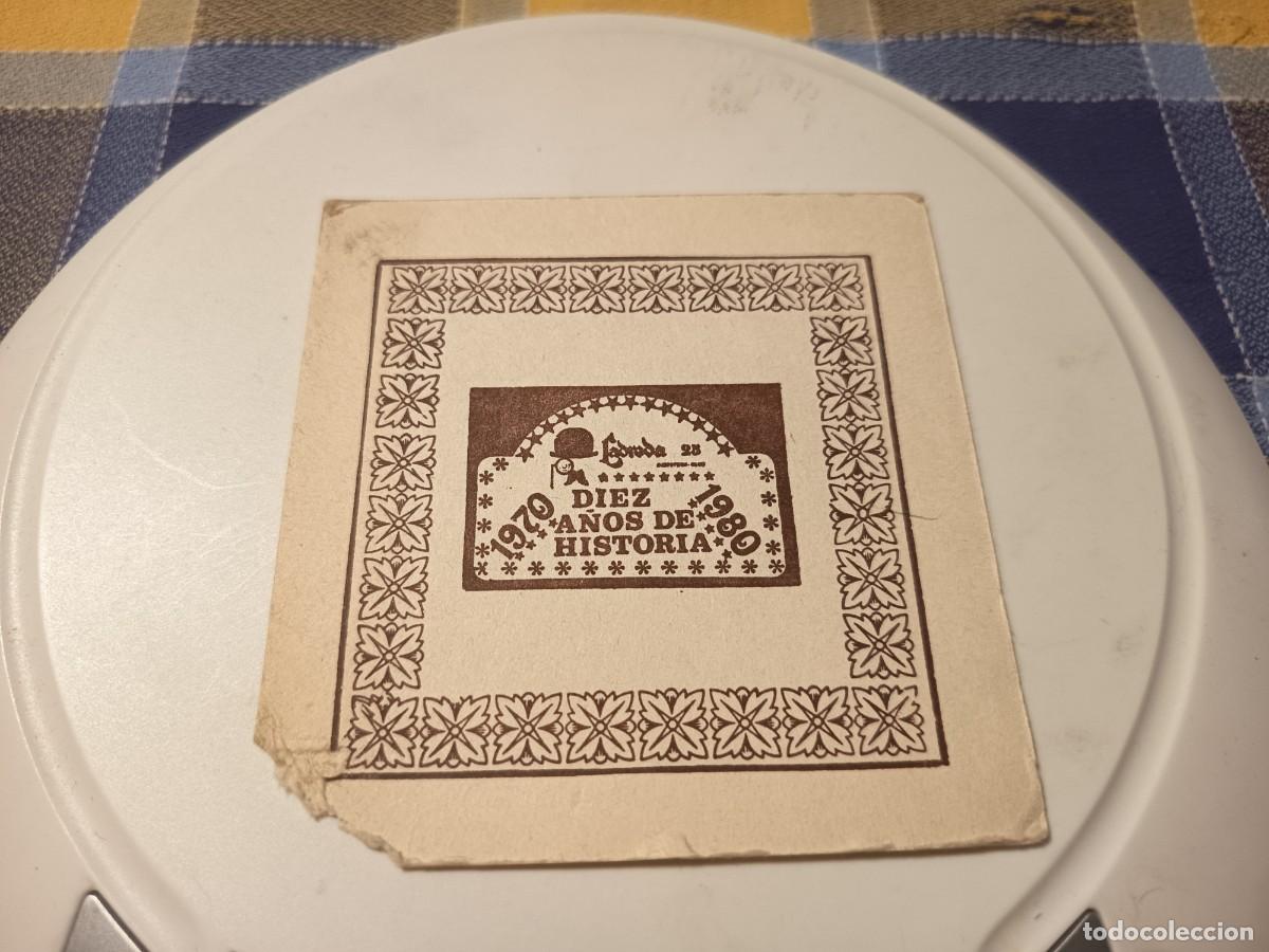Otros art&iacute;culos de coleccionismo en papel: POSAVASOS DISCOTECA LADRADA 25-SEGOVIA