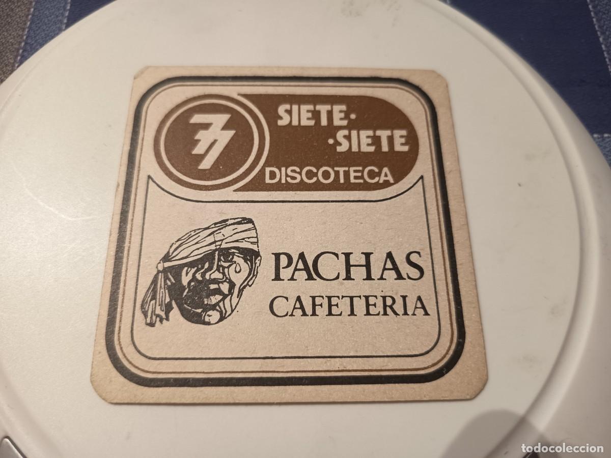 Otros art&iacute;culos de coleccionismo en papel: POSAVASOS DISCOTECA SIETE SIETE-CAFETERIA PACHAS-VALLADOLID