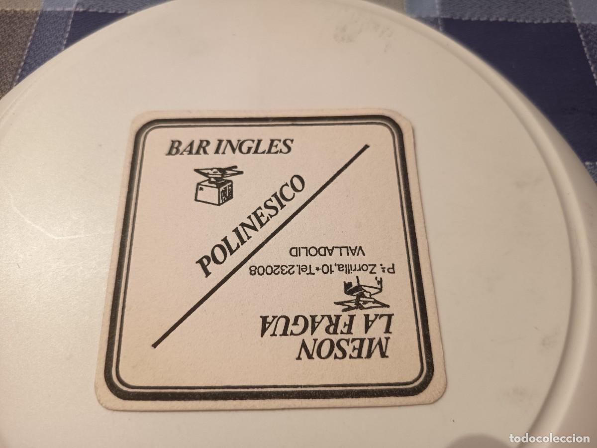 Otros art&iacute;culos de coleccionismo en papel: POSAVASOS BAR INGLES POLINESICO-MESON LA FRAGUA-VALLADOLID
