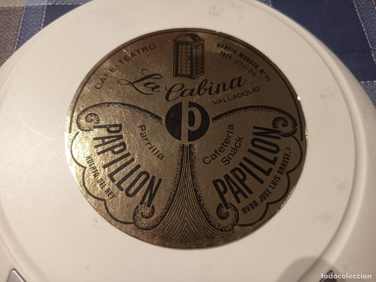 Otros art&iacute;culos de coleccionismo en papel: POSAVASOS CAFETERIA PAPILLON-LA CABINA-VALLADOLID