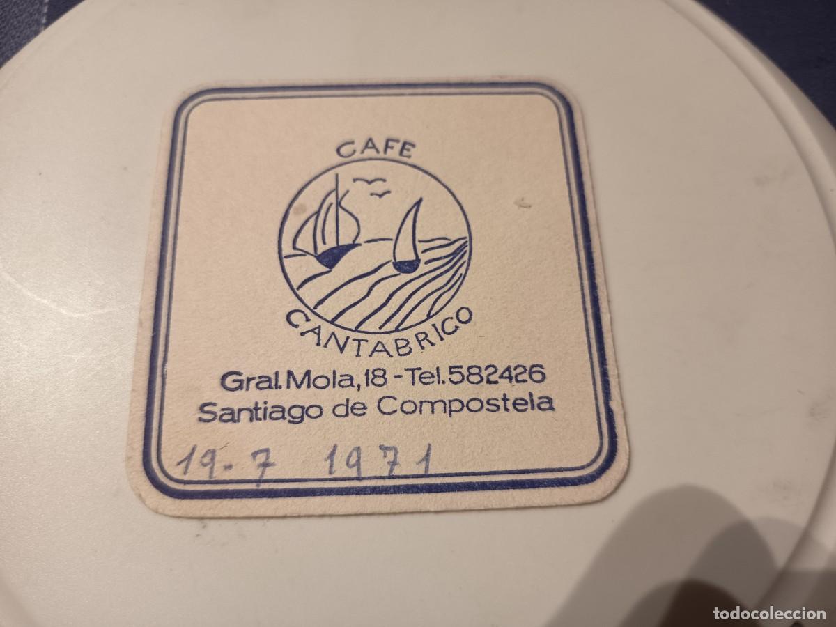 Otros art&iacute;culos de coleccionismo en papel: POSAVASOS CAFE CANTABRICO-SANTIAGO DE COMPOSTELA-CORU&Ntilde;A