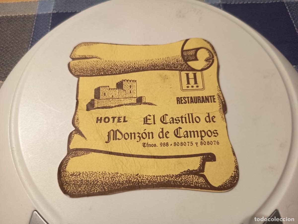 Otros art&iacute;culos de coleccionismo en papel: POSAVASOS HOTEL EL CASTILLO DE MONZON DE CAMPOS--PALENCIA