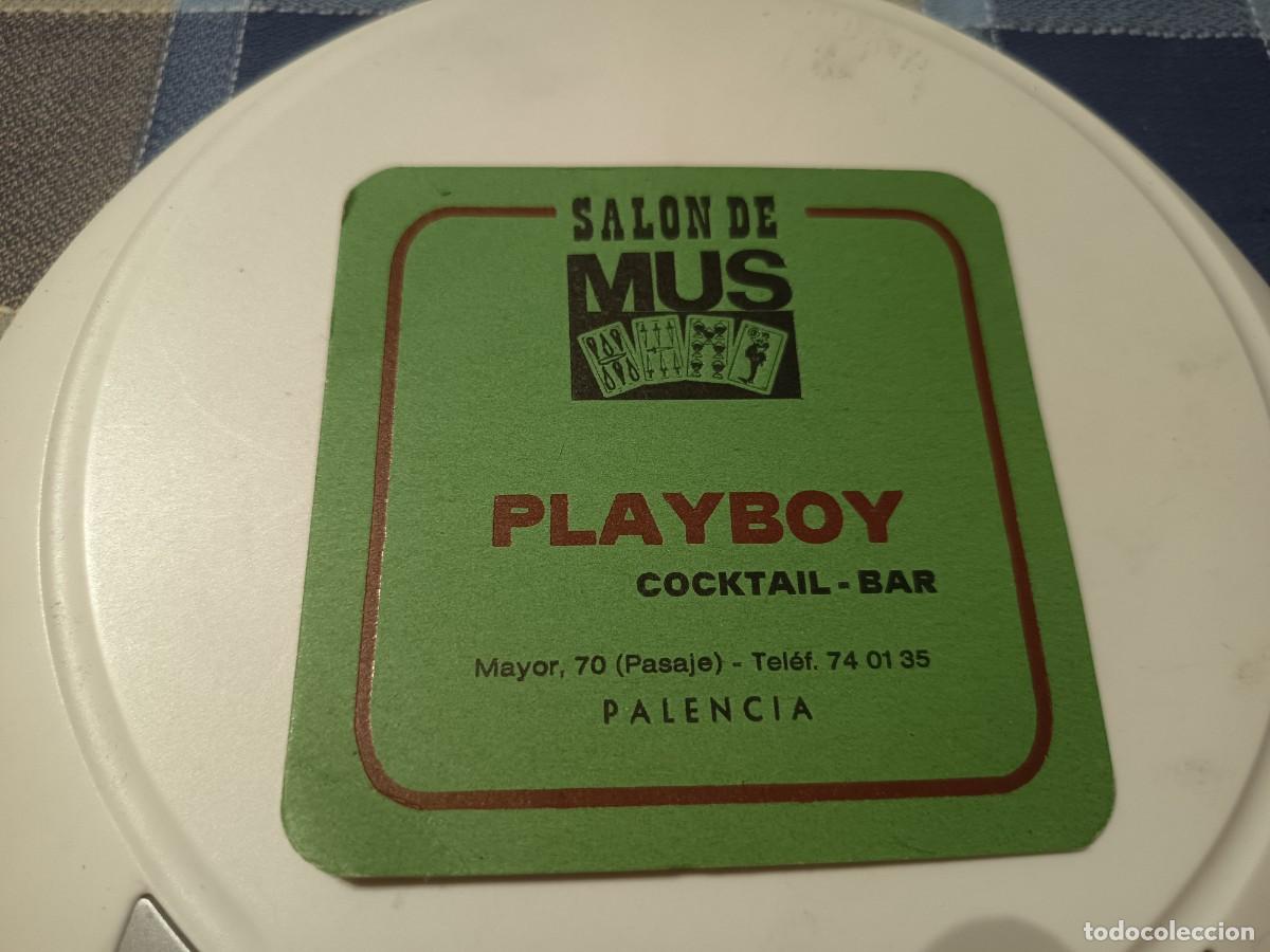 Otros art&iacute;culos de coleccionismo en papel: POSAVASOS SALON DE MUS PLAYBOY-PALENCIA