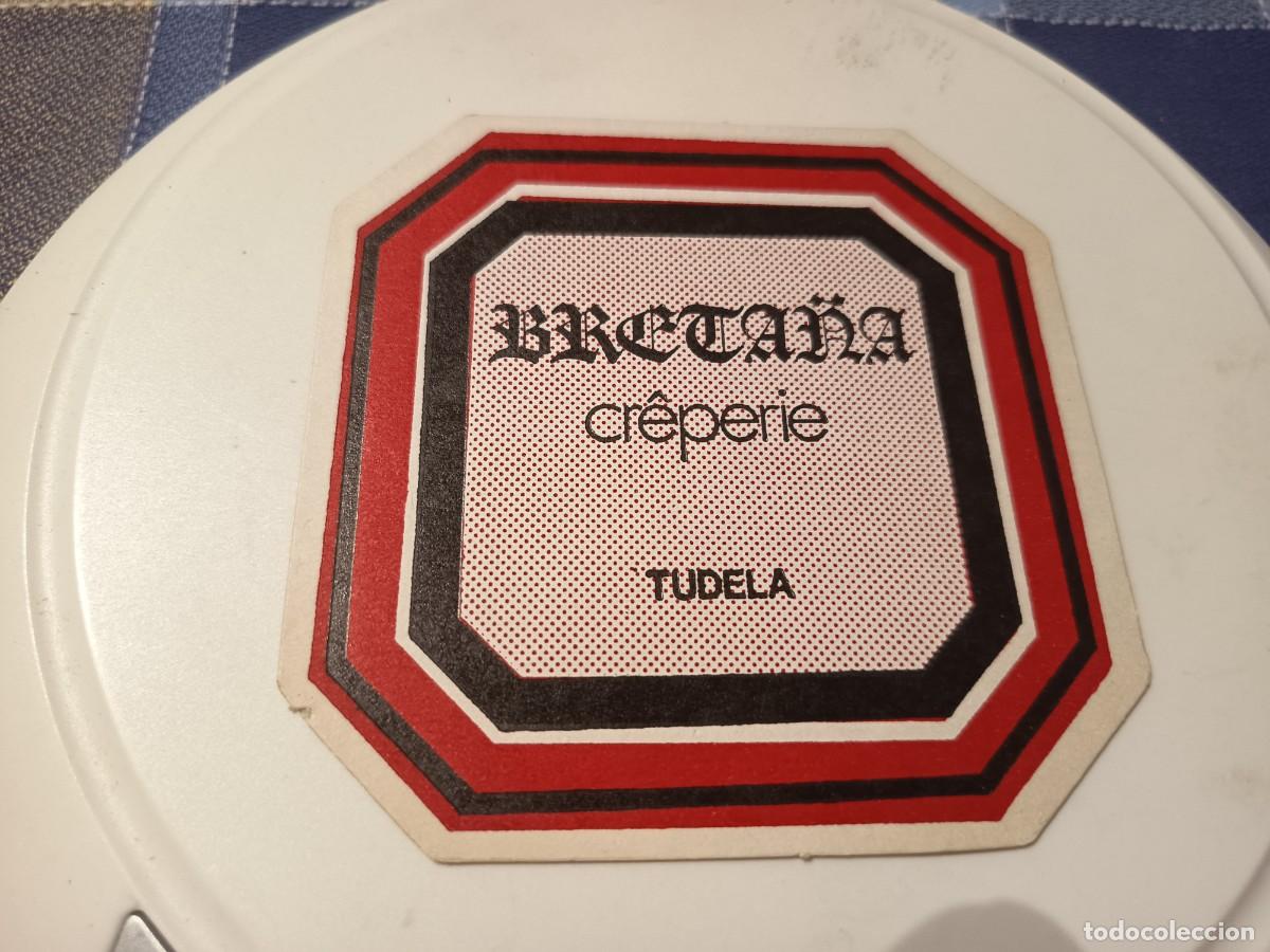 Otros art&iacute;culos de coleccionismo en papel: POSAVASOS CREPERIE BRETA&Ntilde;A-TUDELA-NAVARRA