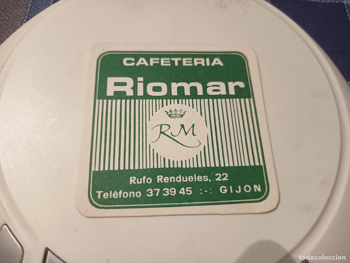 Otros art&iacute;culos de coleccionismo en papel: POSAVASOS CAFETERIA RIOMAR-GIJON-ASTURIAS