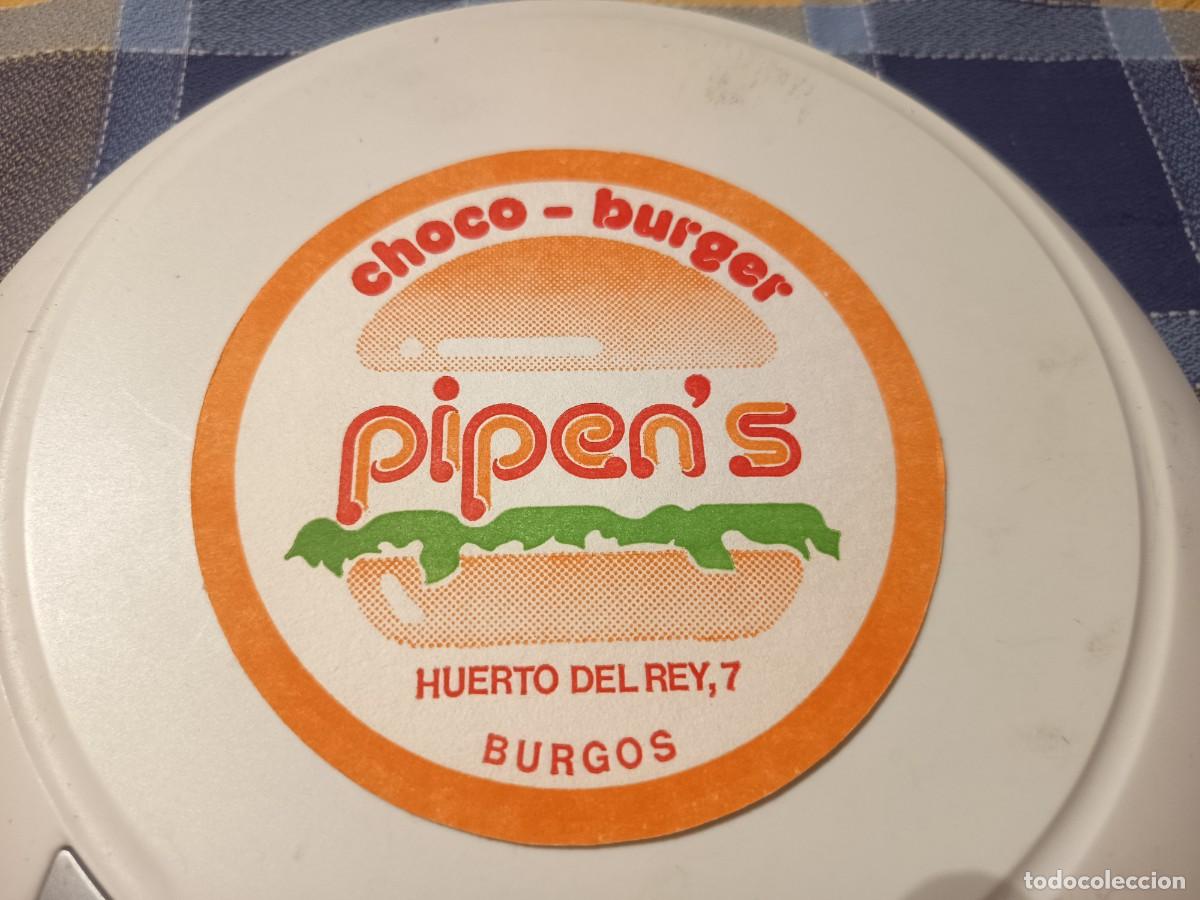 Otros art&iacute;culos de coleccionismo en papel: POSAVASOS CHOCO BURGER PIPEN'S-BURGOS