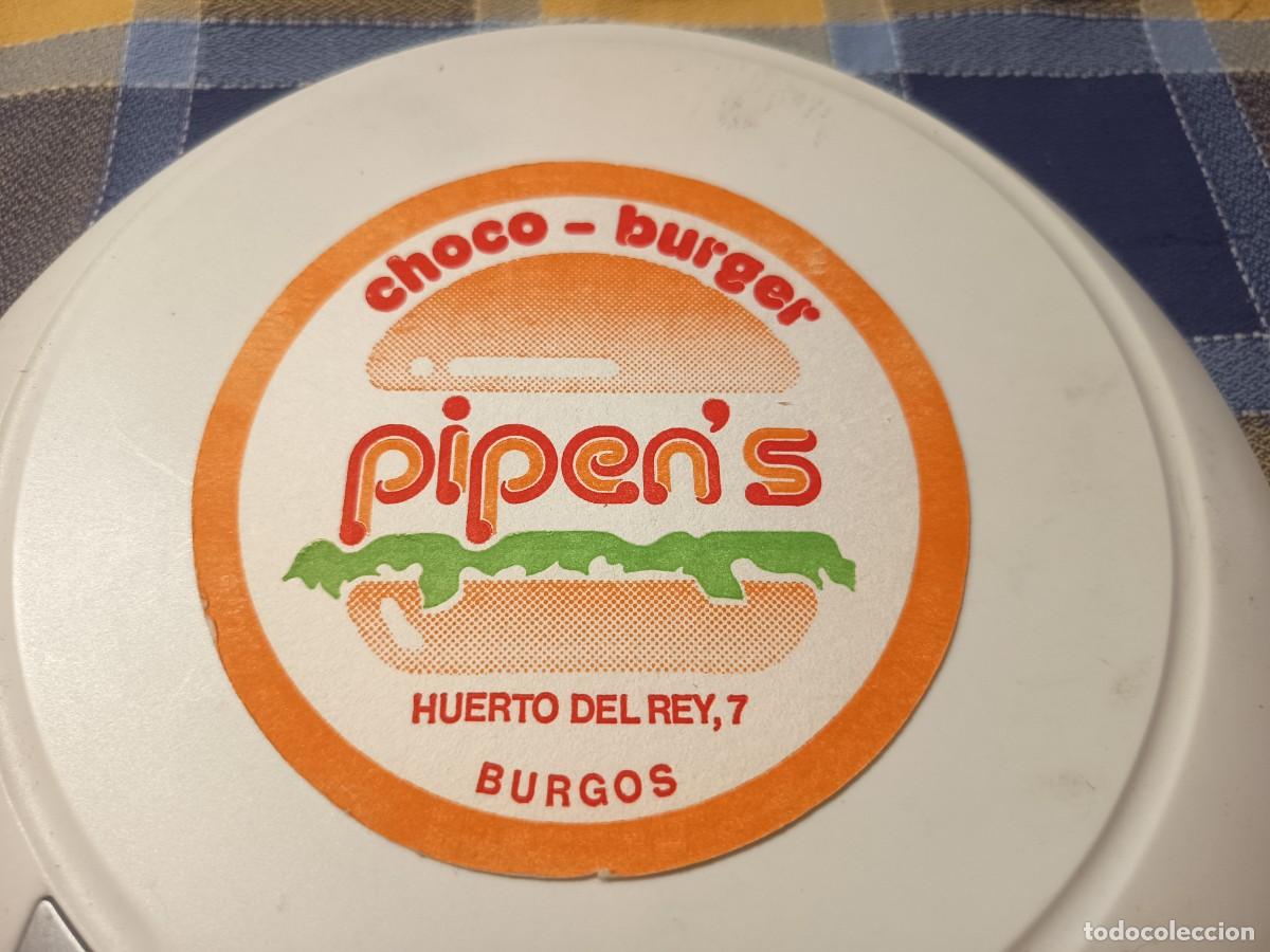 Otros art&iacute;culos de coleccionismo en papel: POSAVASOS CHOCO BURGER PIPEN'S-BURGOS