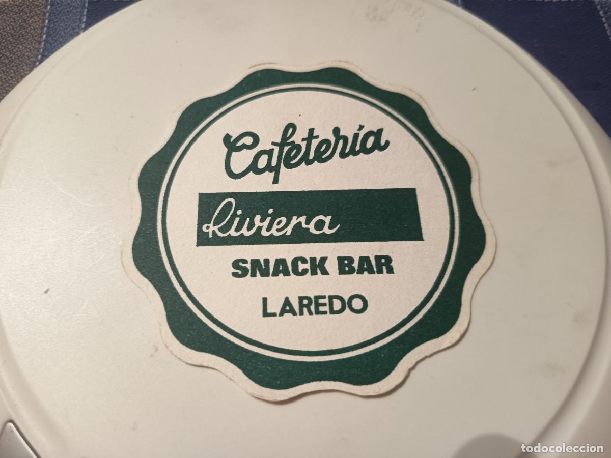 Otros art&iacute;culos de coleccionismo en papel: POSAVASOS CAFETERIA RIVIERA-LAREDO-CANTABRIA