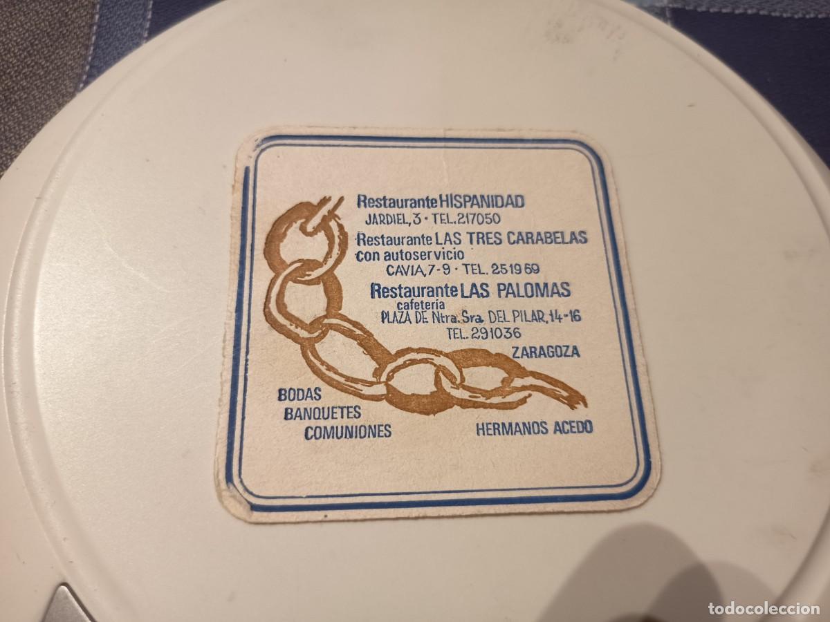 Otros art&iacute;culos de coleccionismo en papel: POSAVASOS RESTAURANTES HERMANOS ACEDO-ZARAGOZA