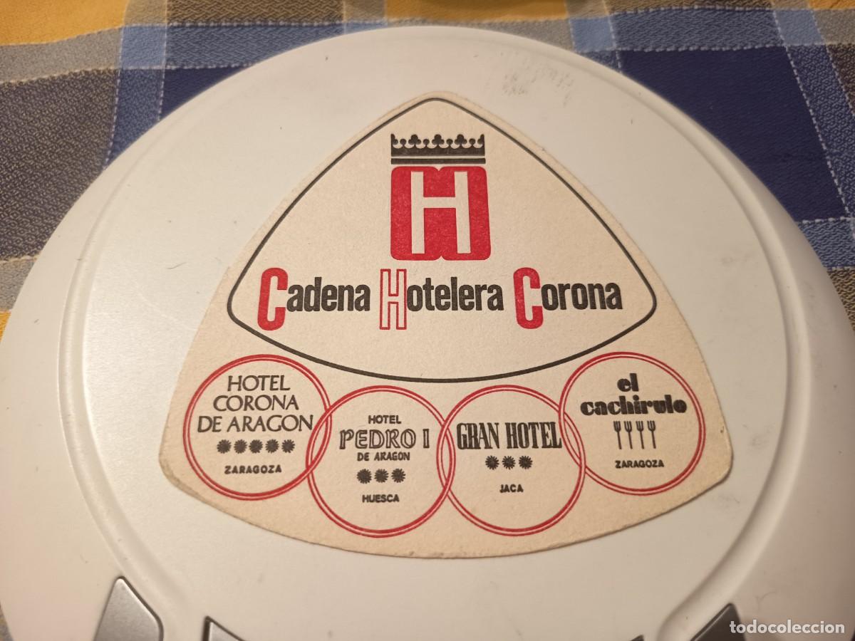 Otros art&iacute;culos de coleccionismo en papel: POSAVASOS CADENA HOTELERA CORONA-ZARAGOZA