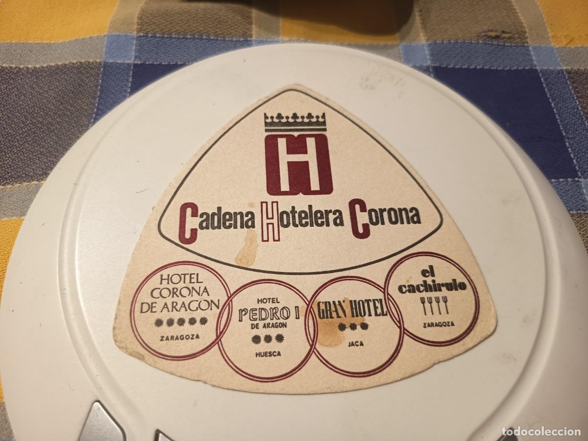Otros art&iacute;culos de coleccionismo en papel: POSAVASOS CADENA HOTELERA CORONA-ZARAGOZA