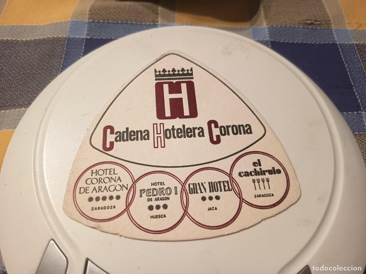 Otros art&iacute;culos de coleccionismo en papel: POSAVASOS CADENA HOTELERA CORONA-ZARAGOZA