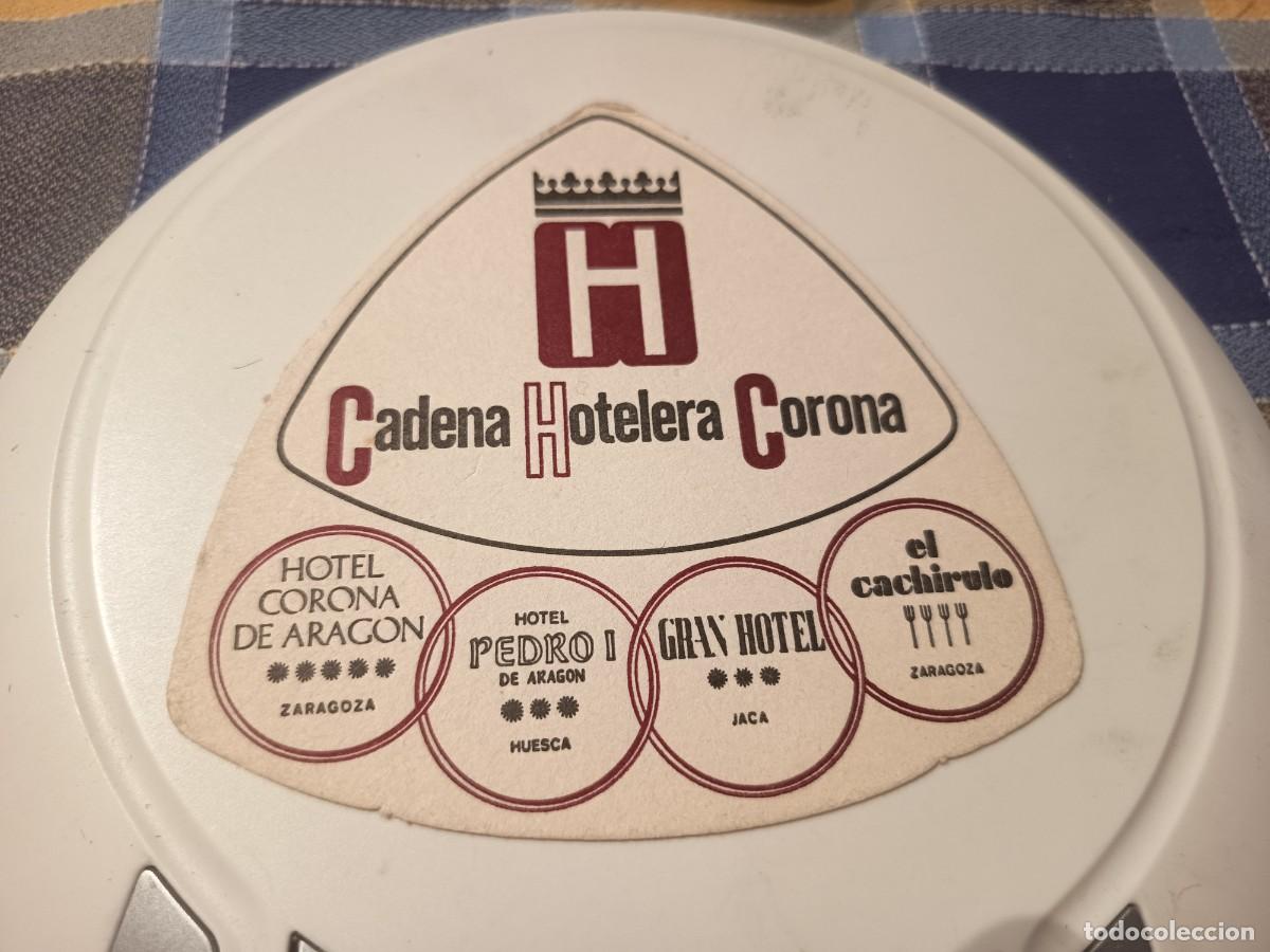 Otros art&iacute;culos de coleccionismo en papel: POSAVASOS CADENA HOTELERA CORONA-ZARAGOZA