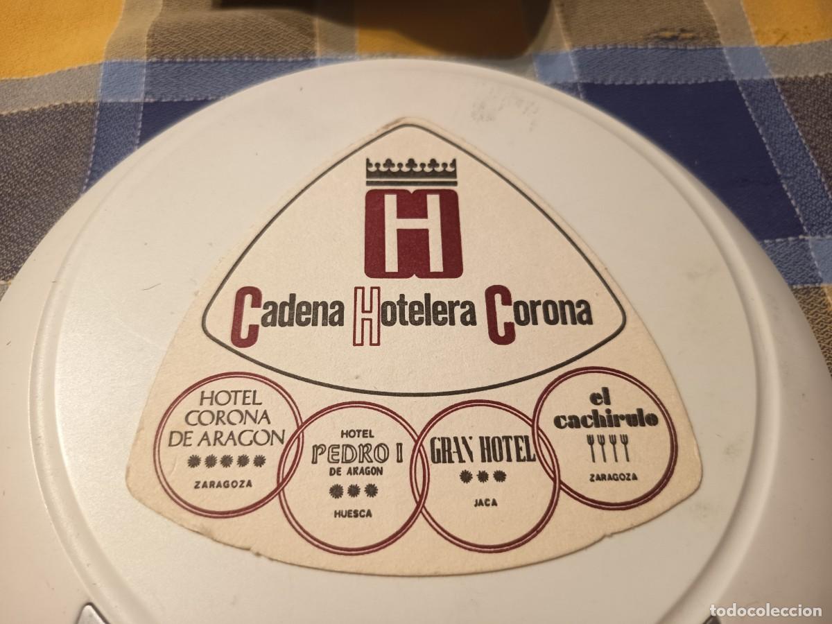 Otros art&iacute;culos de coleccionismo en papel: POSAVASOS CADENA HOTELERA CORONA-ZARAGOZA
