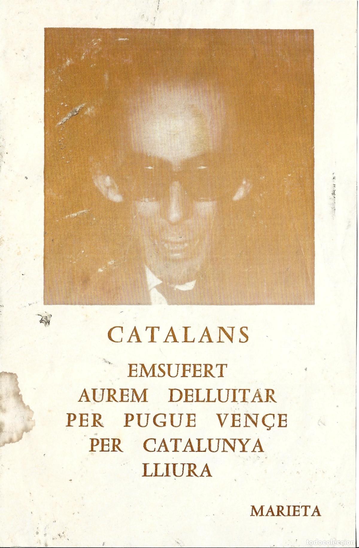 Otros art&iacute;culos de coleccionismo en papel: TRANSICION-FULLS CONTRA L`ESTATUT DE SAU I DE MOFA CONTRA JOSEP BENET UN DELS REDACTORS DE L`ESTATUT