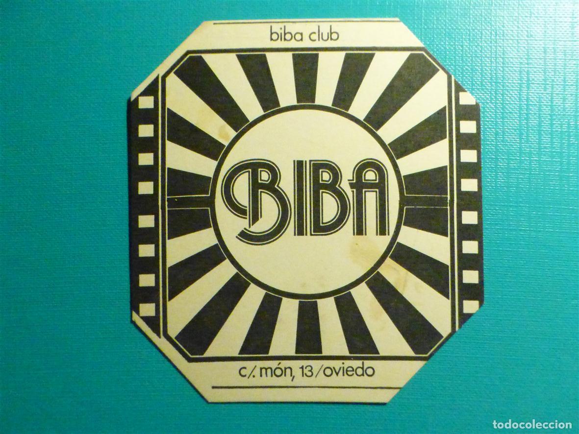 Otros art&iacute;culos de coleccionismo en papel: POSAVASOS PUBS Y DISCOTECAS - Biba Club - C/ mon, 13 - Oviedo - Asturias