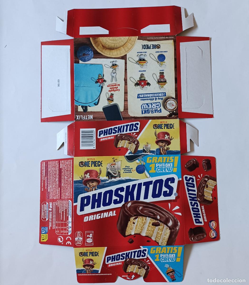 Otros art&iacute;culos de coleccionismo en papel: caja one piece vacia phoskitos mini 2026 empty packaging poskitos