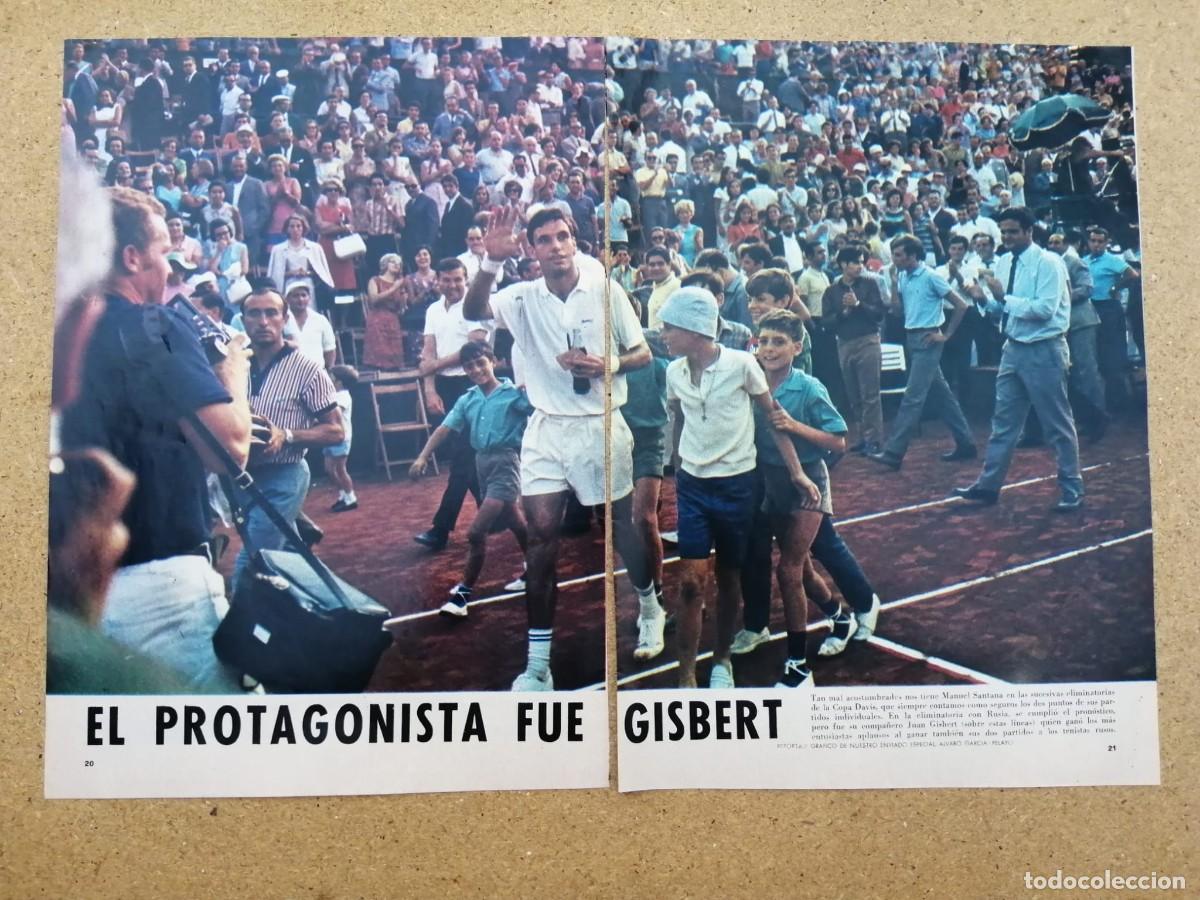 Otros art&iacute;culos de coleccionismo en papel: REPORTAJE. EL PROTAGONISTA FUE GISBERT