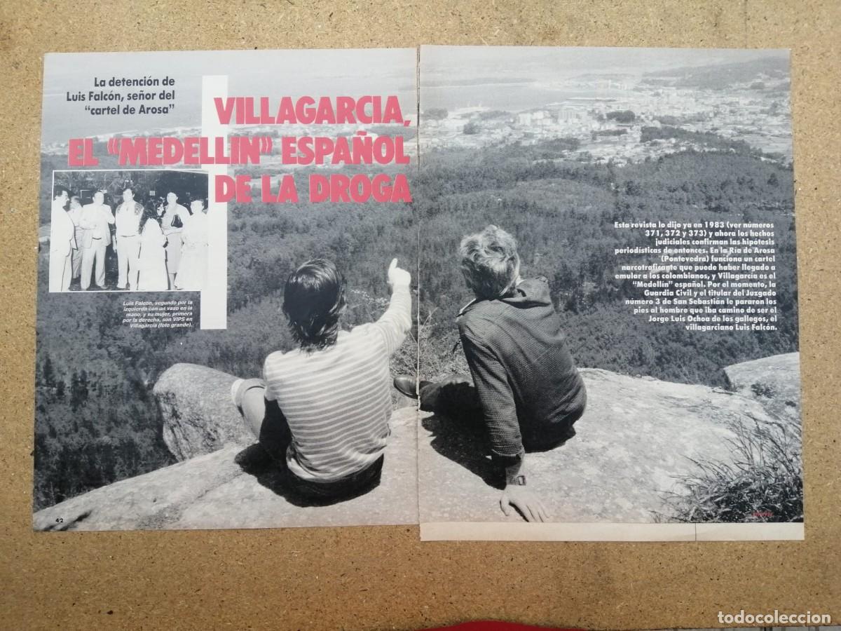Otros art&iacute;culos de coleccionismo en papel: REPORTAJE. VILLAGARCIA DE AROSA, EL MEDELLIN ESPA&Ntilde;OL DE LA DROGA