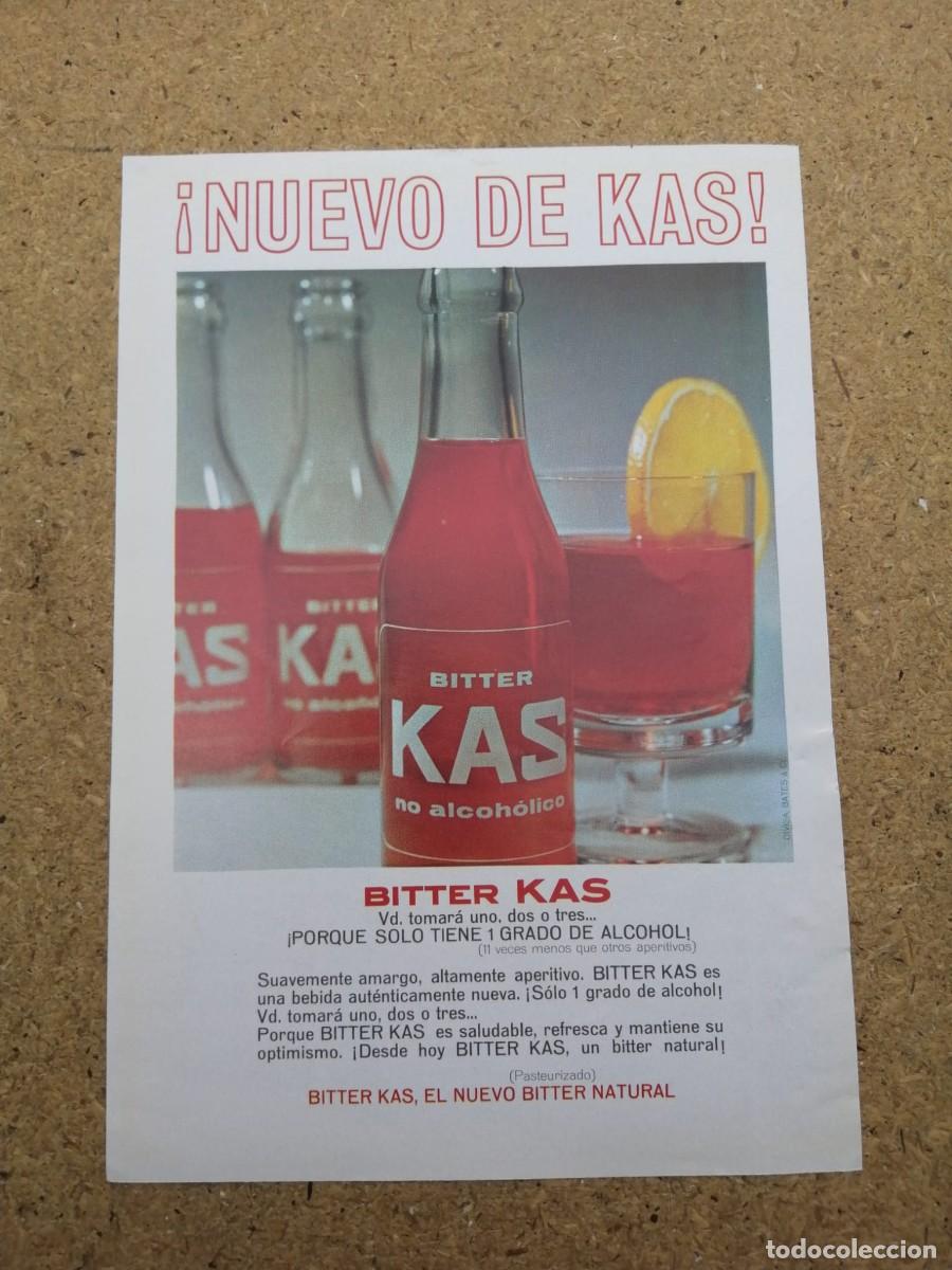 Otros art&iacute;culos de coleccionismo en papel: ANUNCIO. BITTER KAS.