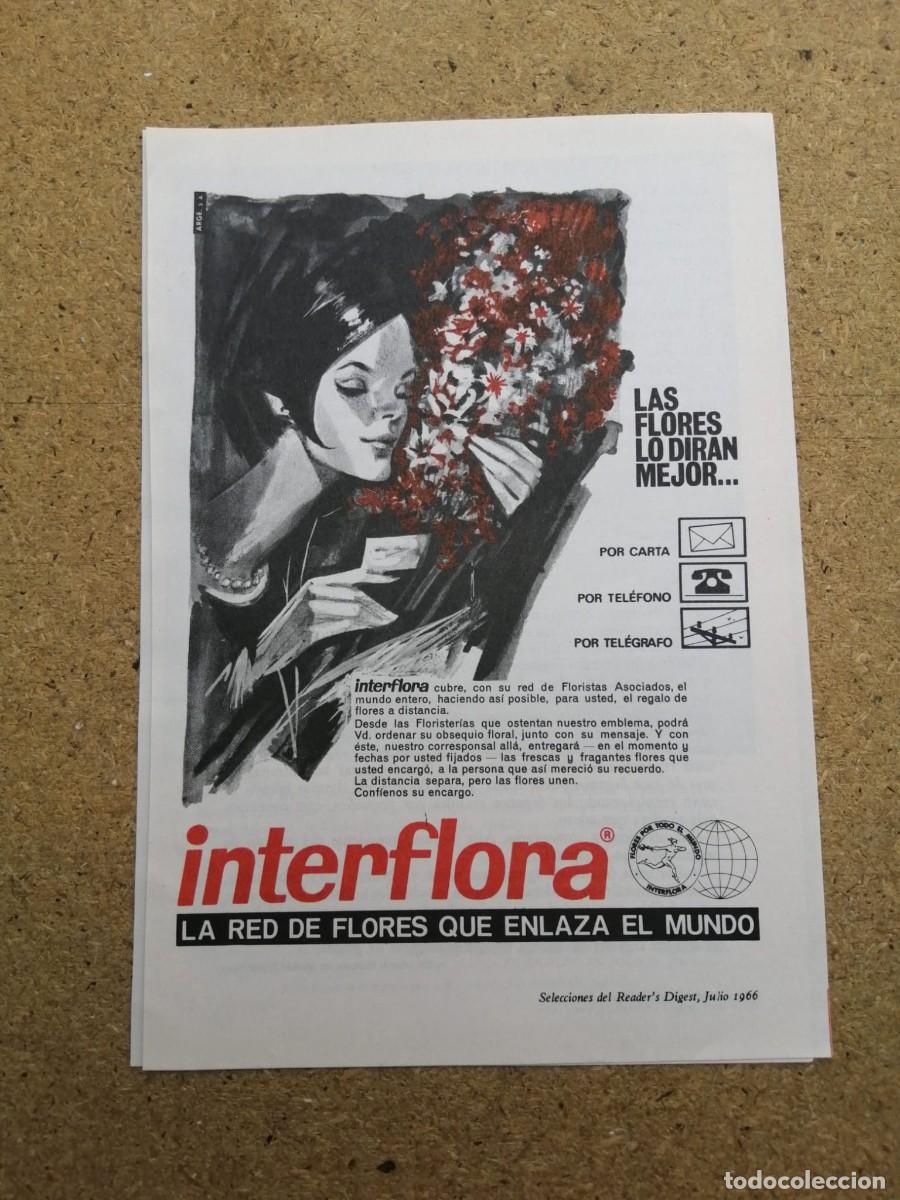 Otros art&iacute;culos de coleccionismo en papel: ANUNCIO. INTERFLORA.