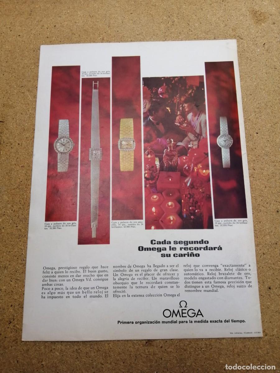 Otros art&iacute;culos de coleccionismo en papel: ANUNCIO. RELOJES OMEGA