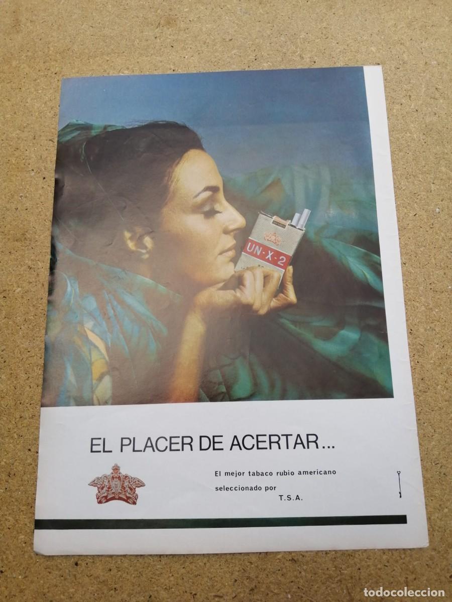 Otros art&iacute;culos de coleccionismo en papel: ANUNCIO. CIGARRILLOS UN X 2