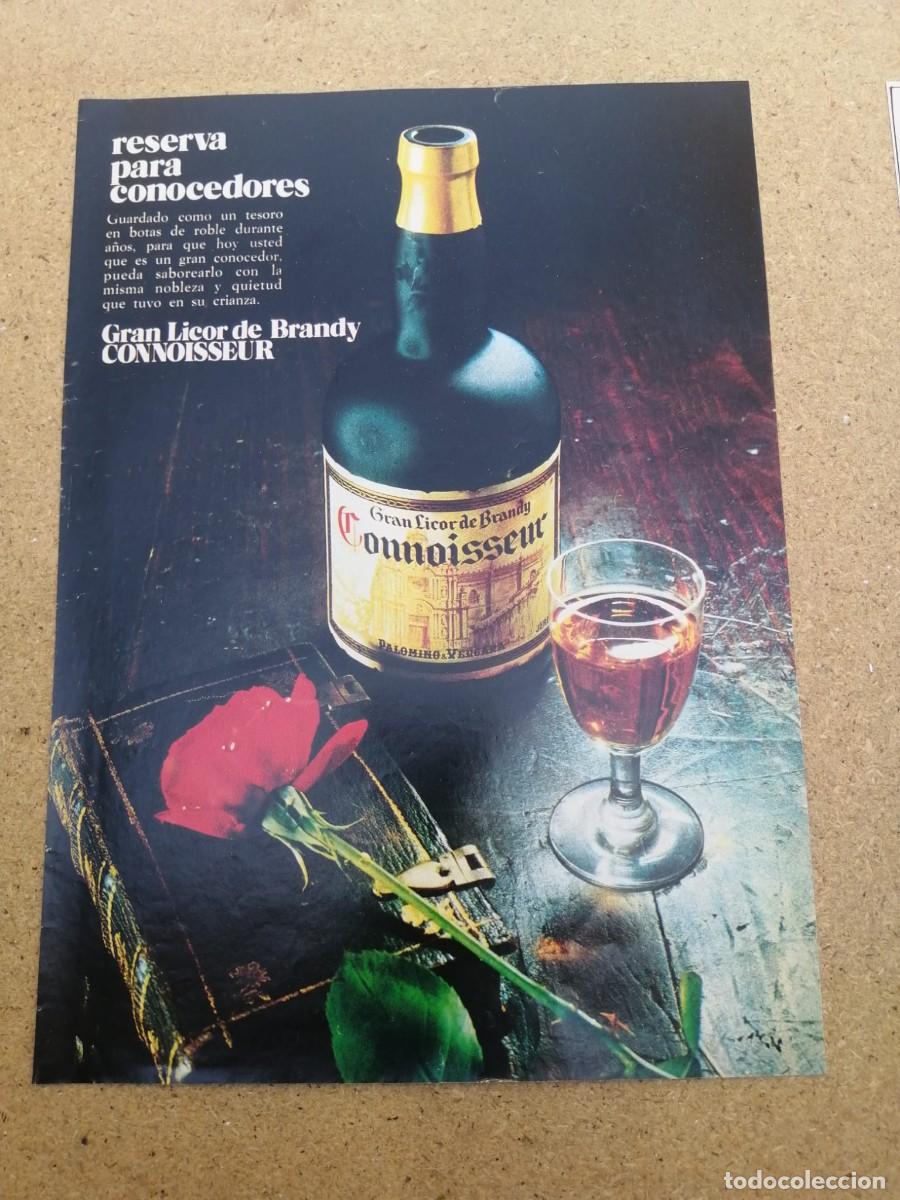 Otros art&iacute;culos de coleccionismo en papel: ANUNCIO. GRAN LICOR DE BRANDY CONNOISSEUR