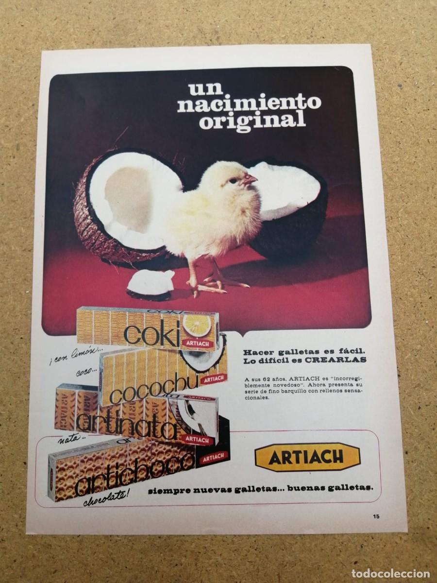 Otros art&iacute;culos de coleccionismo en papel: ANUNCIO. GALLETAS COKI, DE ARTIACH