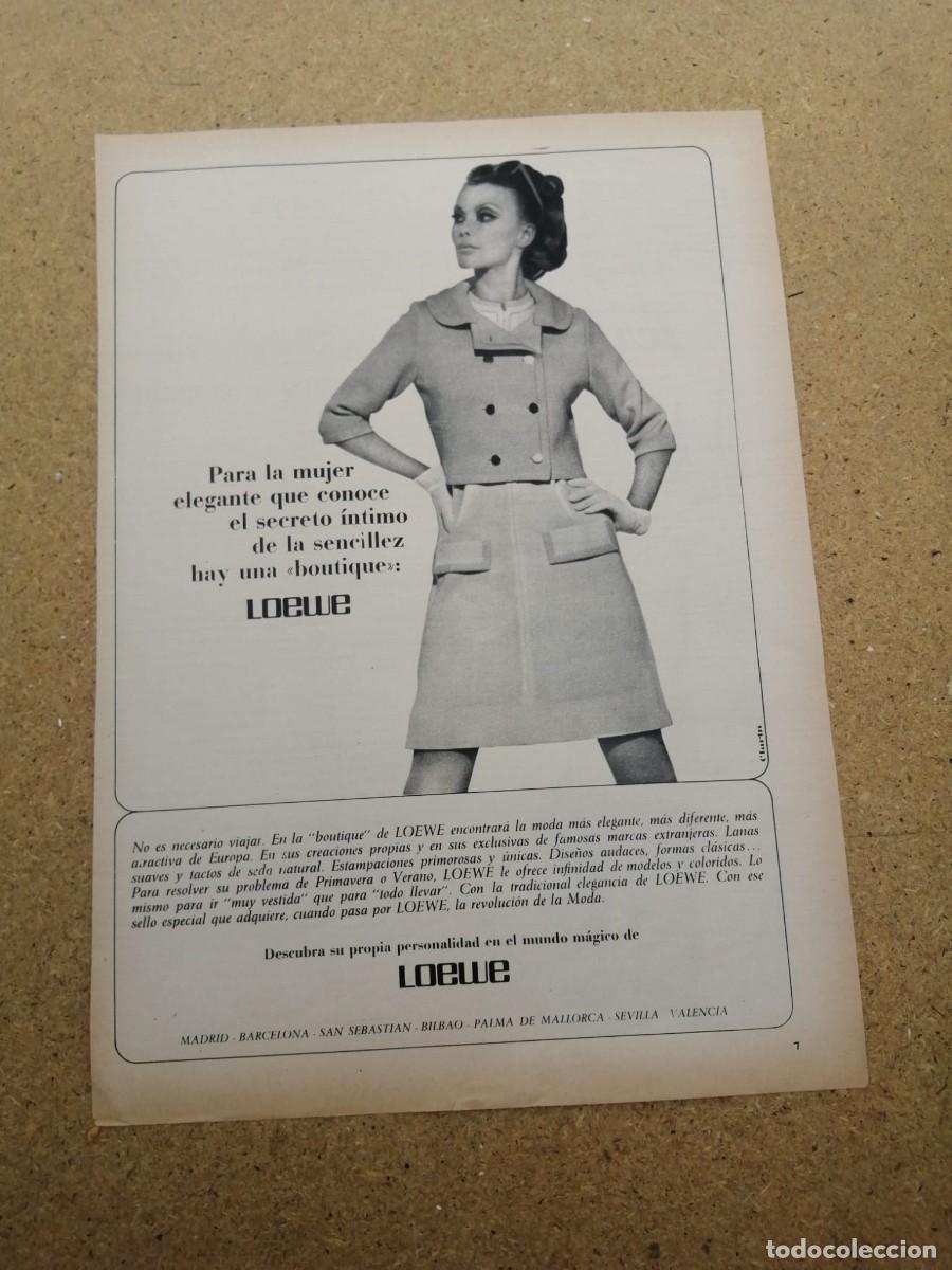 Otros art&iacute;culos de coleccionismo en papel: ANUNCIO. BOUTIQUE LOEWE