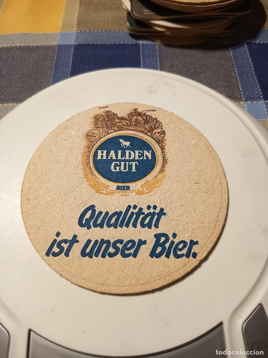 Otros art&iacute;culos de coleccionismo en papel: POSAVASOS CERVEZA HALDEN GUT