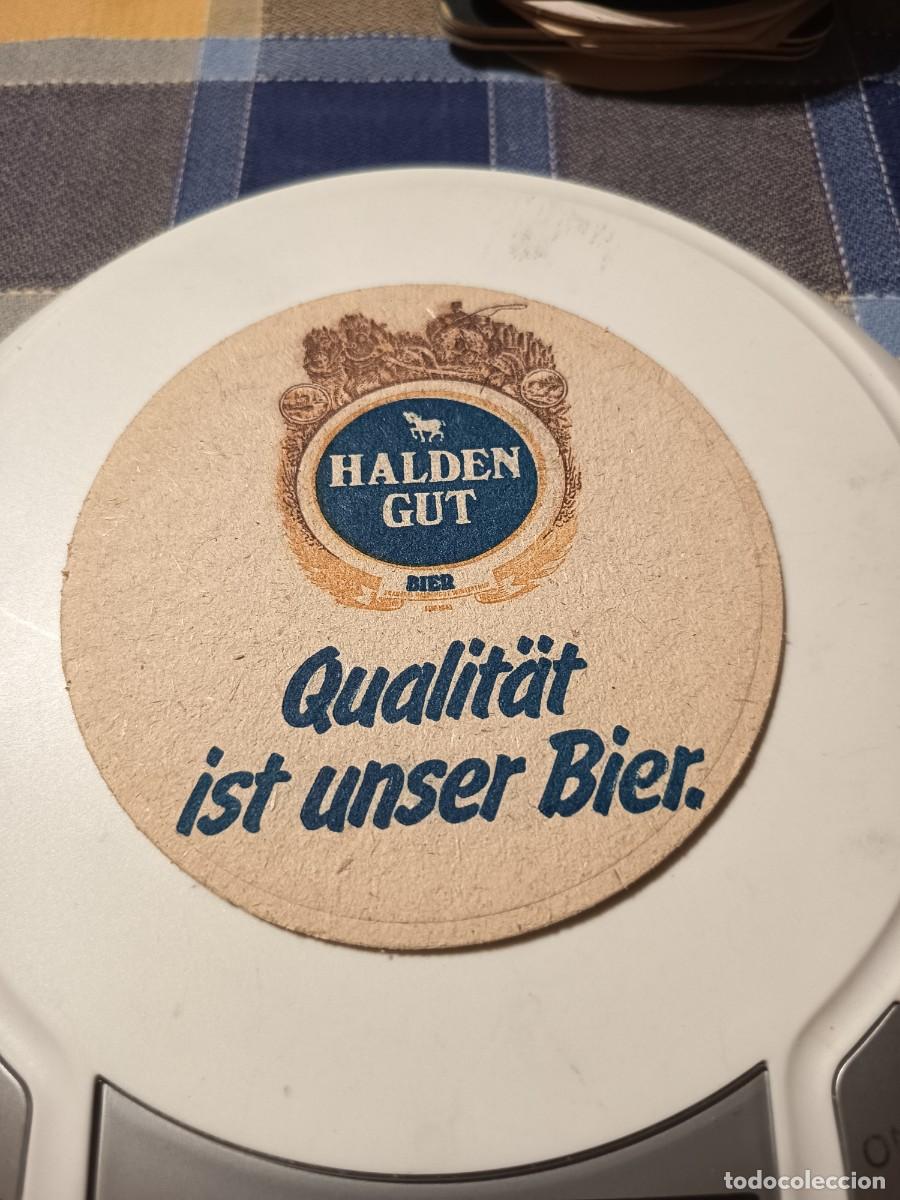 Otros art&iacute;culos de coleccionismo en papel: POSAVASOS CERVEZA HALDEN GUT