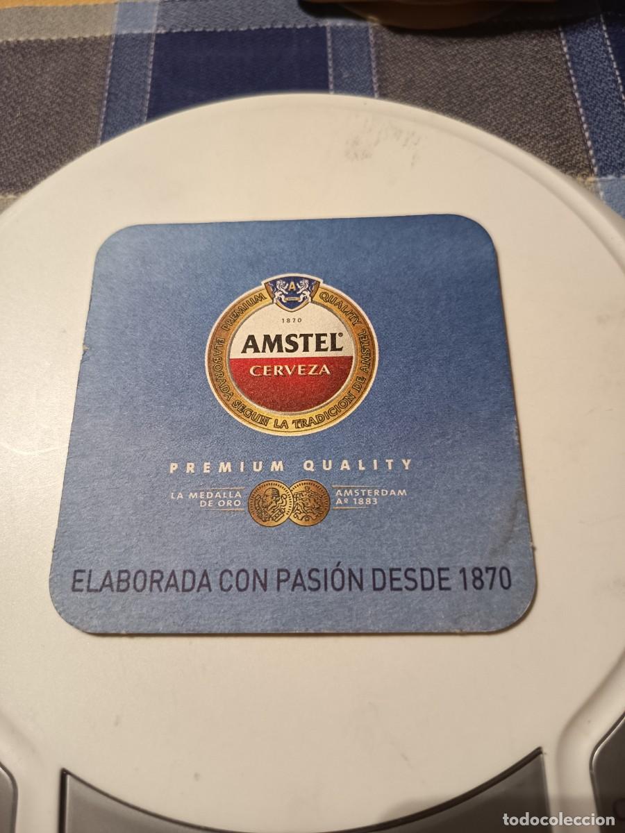 Otros art&iacute;culos de coleccionismo en papel: POSAVASOS CERVEZA AMSTEL