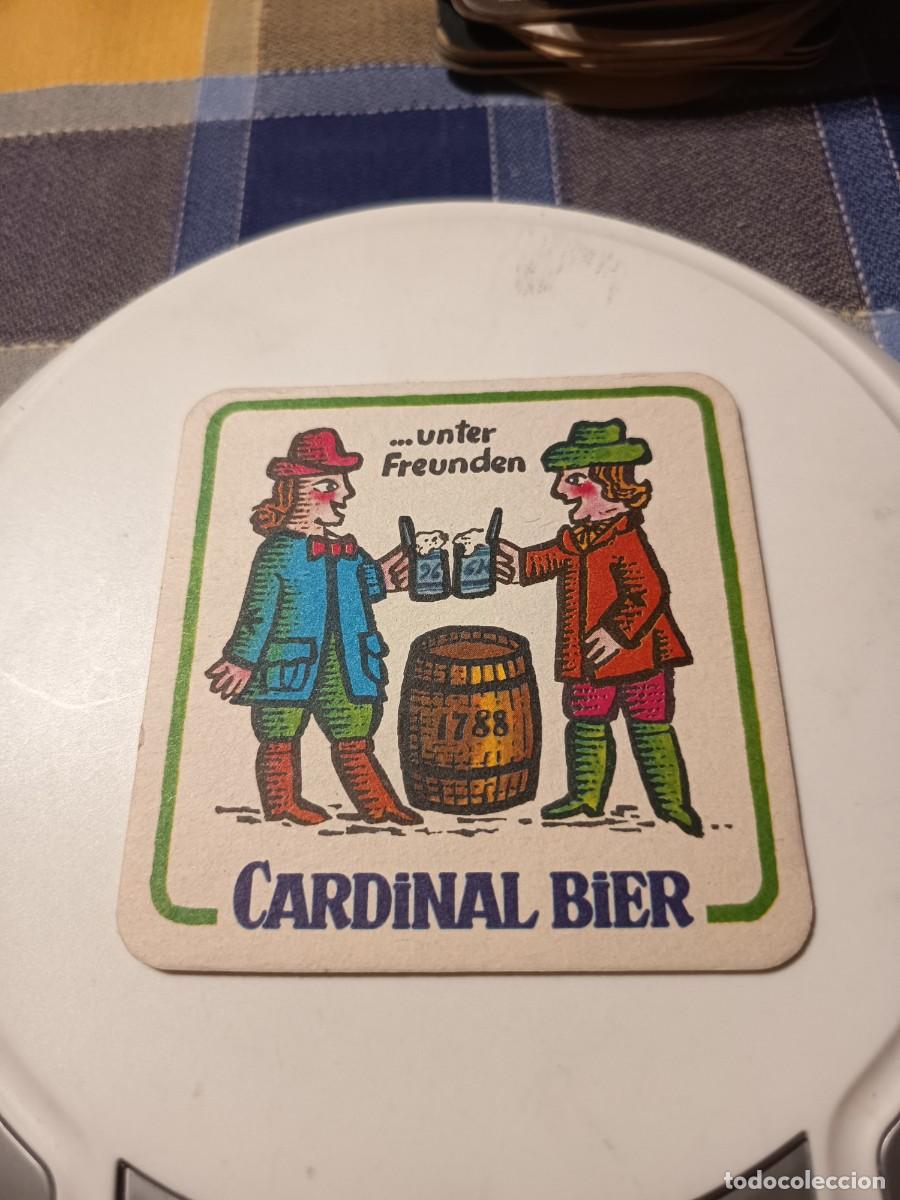 Otros art&iacute;culos de coleccionismo en papel: POSAVASOS CERVEZA CARDINAL