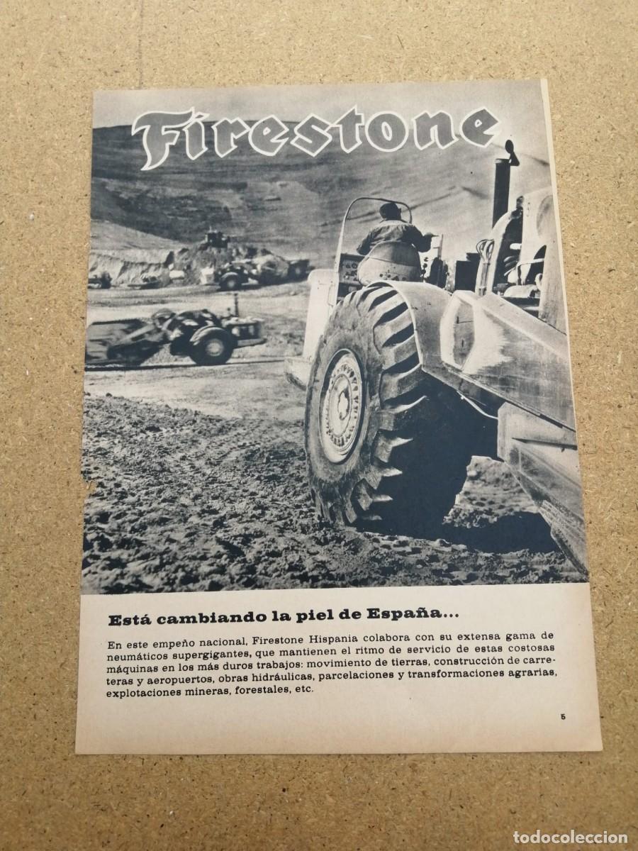 Otros art&iacute;culos de coleccionismo en papel: ANUNCIO. FIRESTONE..