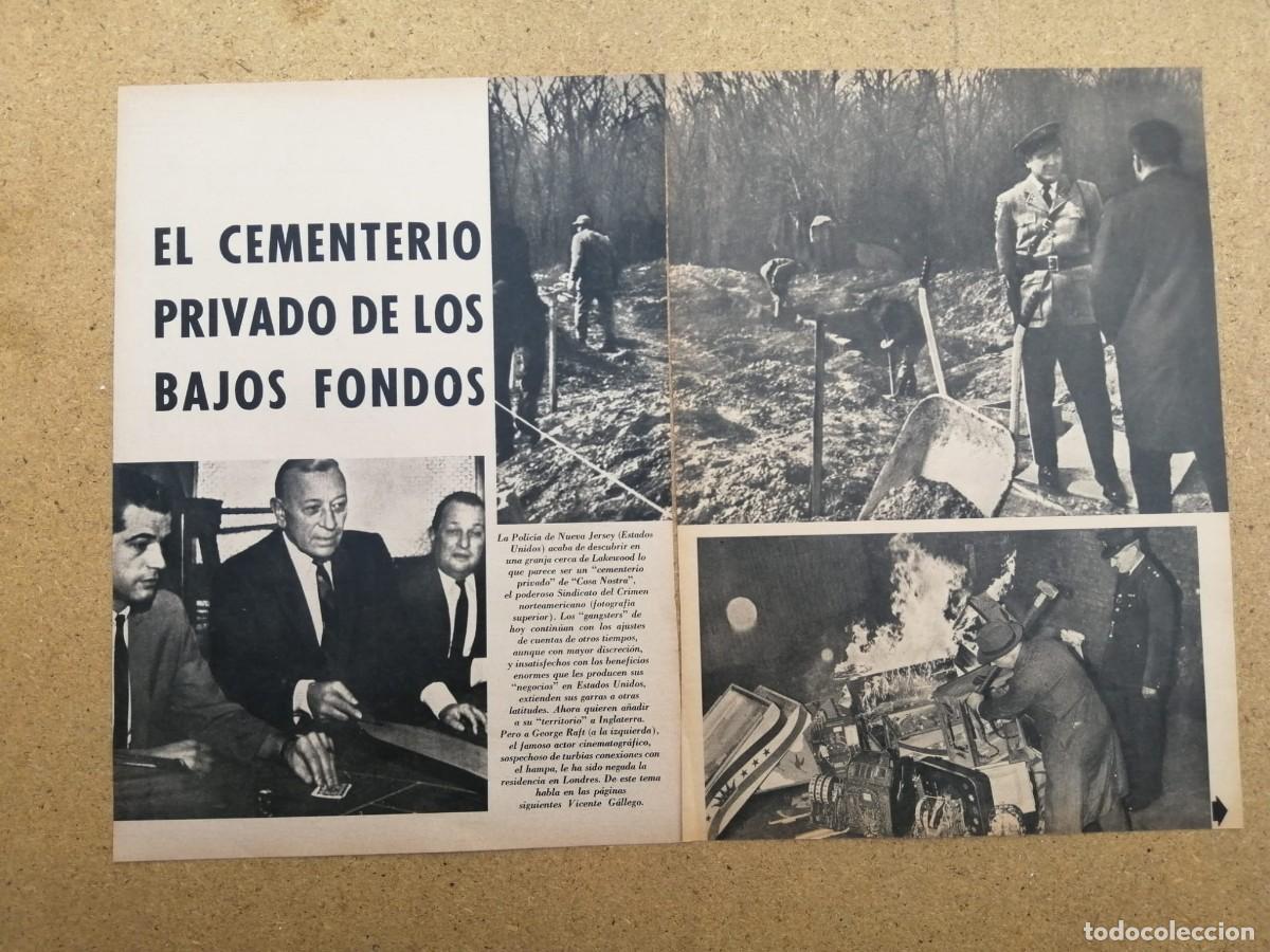 Otros art&iacute;culos de coleccionismo en papel: REPORTAJE. EL CEMENTERIO PRIVADO DE LOS BAJOS FONDOS. LONDRES RECHAZA AL HAMPA NORTEAMERICANA