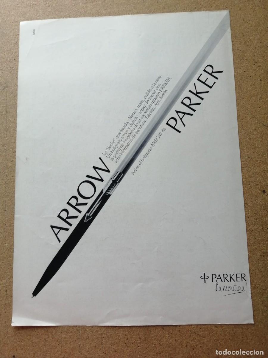 Otros art&iacute;culos de coleccionismo en papel: ANUNCIO. BOLIGRAFO ARROW, PARKER