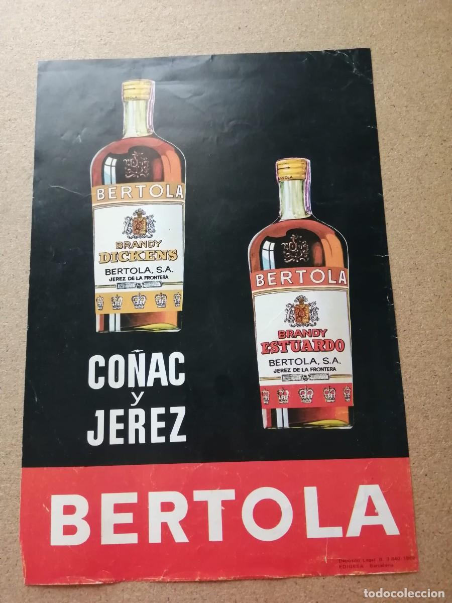 Otros art&iacute;culos de coleccionismo en papel: ANUNCIO. CO&Ntilde;AC Y JEREZ BERTOLA