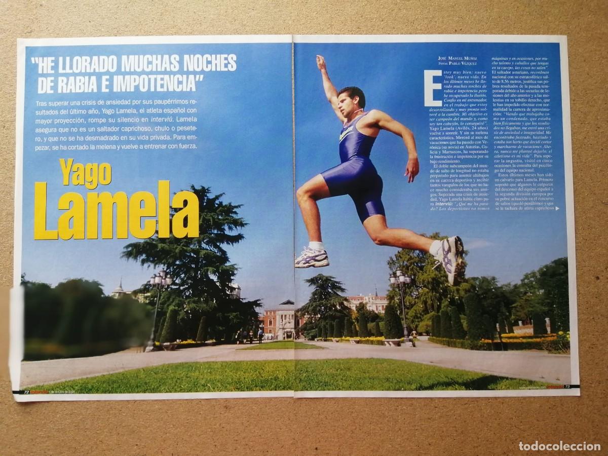 Otros art&iacute;culos de coleccionismo en papel: REPORTAJE. YAGO LAMELA