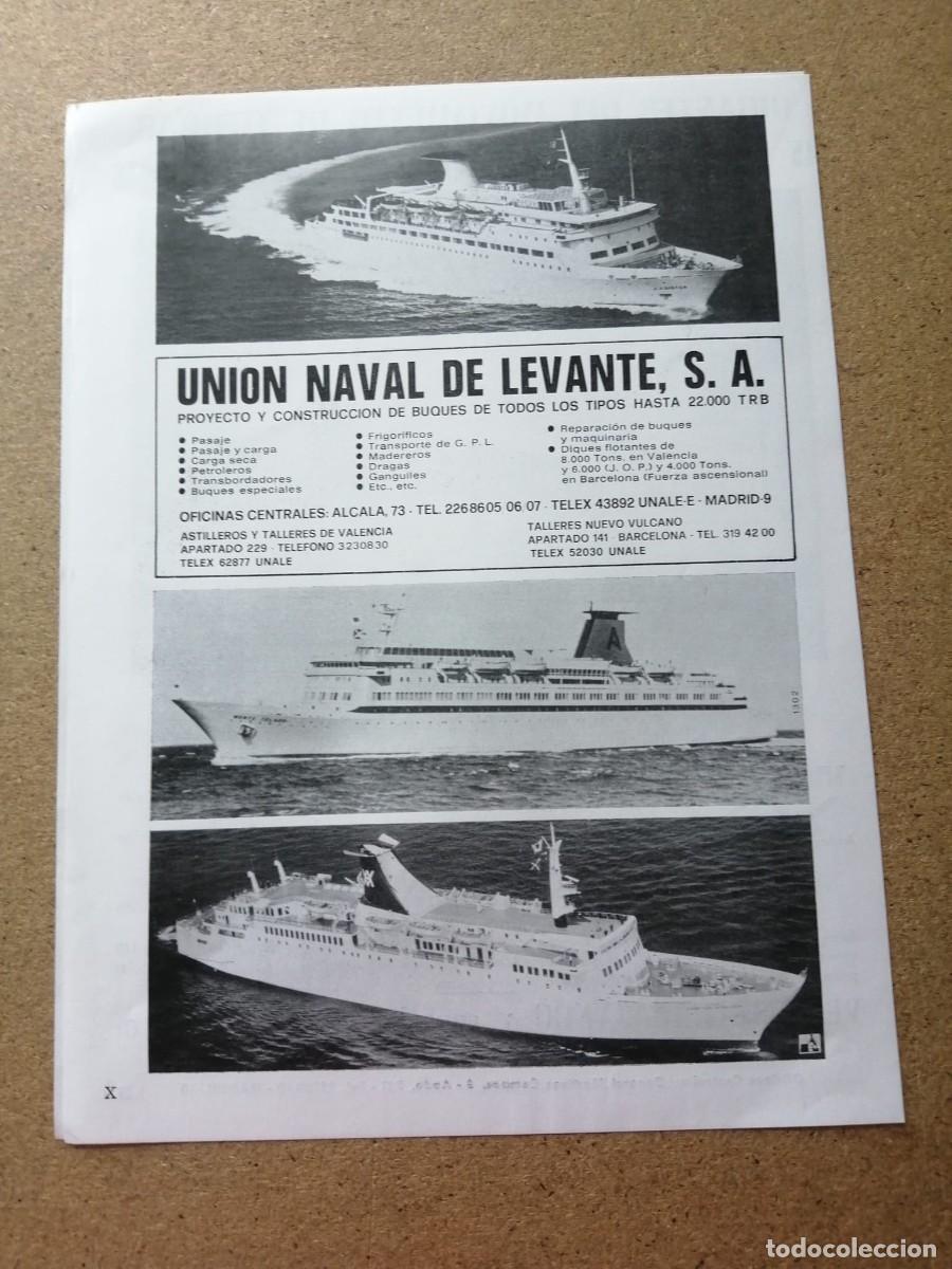 Otros art&iacute;culos de coleccionismo en papel: ANUNCIO. UNION NAVAL DE LEVANTE
