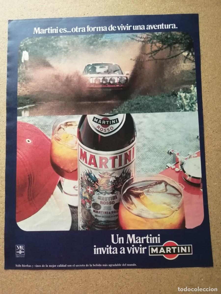 Otros art&iacute;culos de coleccionismo en papel: ANUNCIO. UN MARTINI INVITA A VIVIR