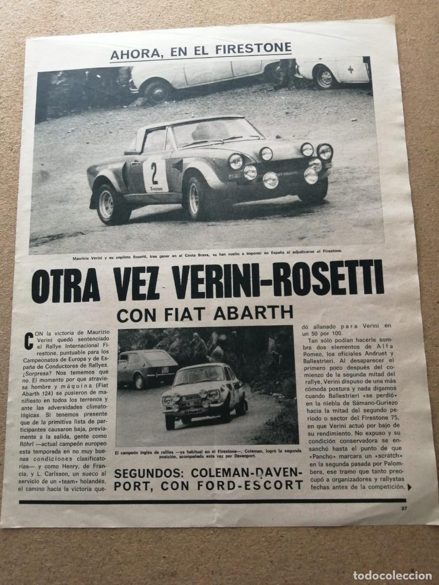 Otros art&iacute;culos de coleccionismo en papel: REPORTAJE. OTRA VEZ VERINI - ROSETTI