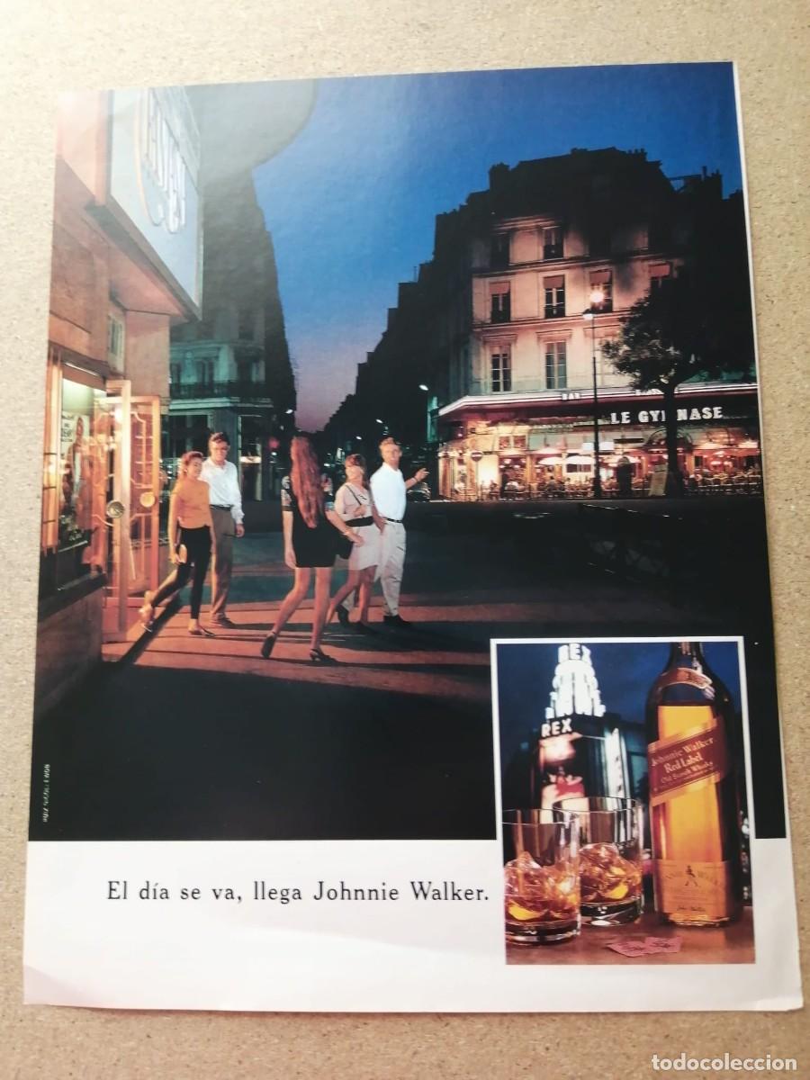 Otros art&iacute;culos de coleccionismo en papel: ANUNCIO. WHISKY JOHNNIE WALKER