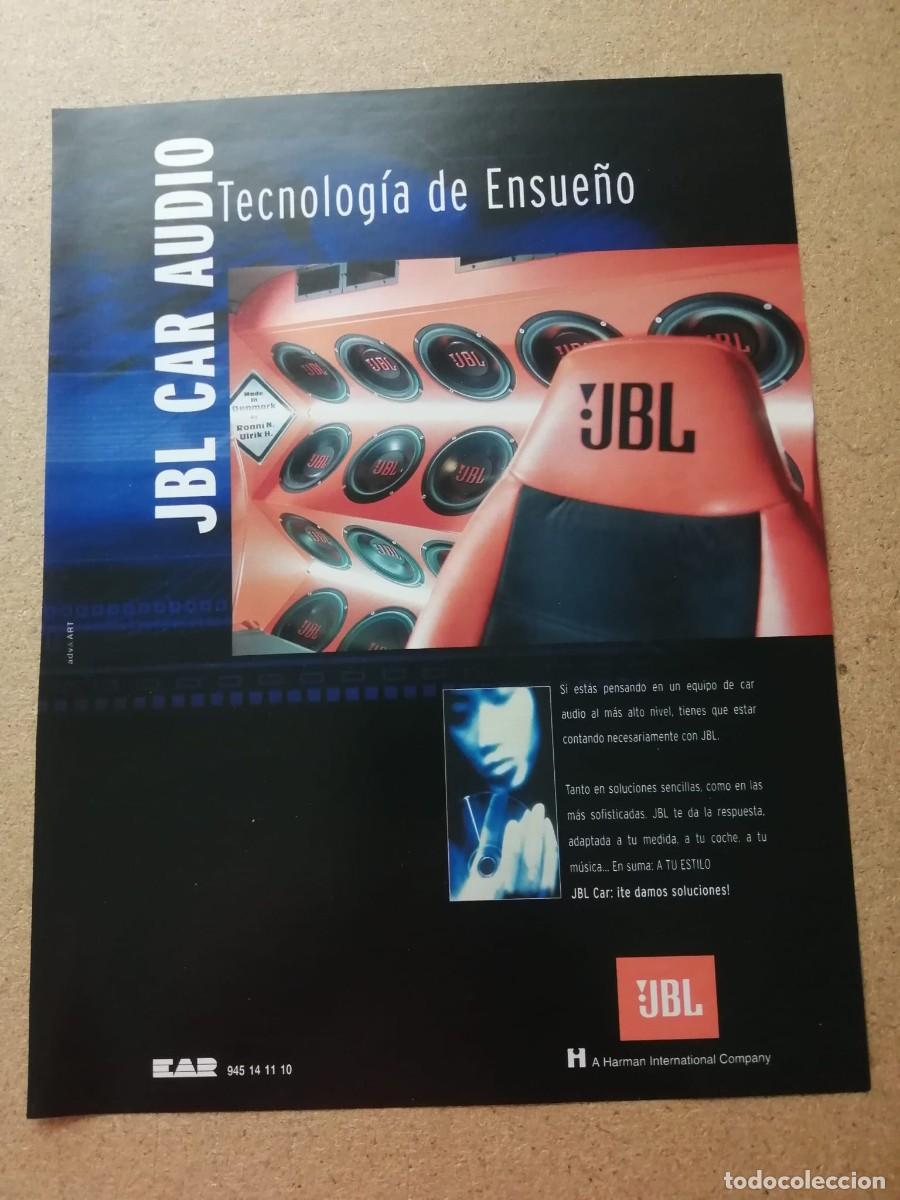 Otros art&iacute;culos de coleccionismo en papel: ANUNCIO. JBL CAR AUDIO