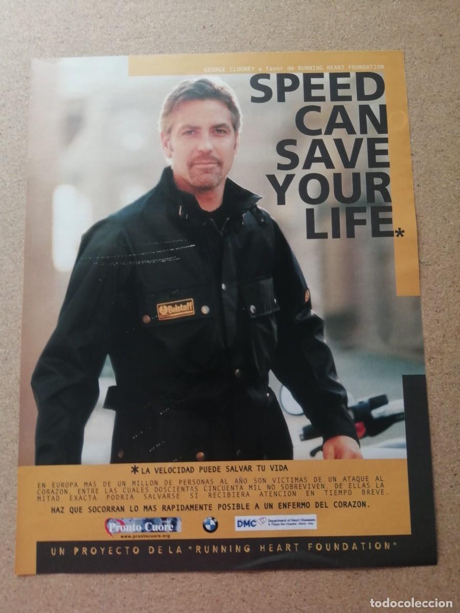 Otros art&iacute;culos de coleccionismo en papel: ANUNCIO. HAZ QUE SOCORRAN LO MAS RAPIDAMENTE A UN ENFERMO DEL CORAZON (GEORGE CLOONEY)