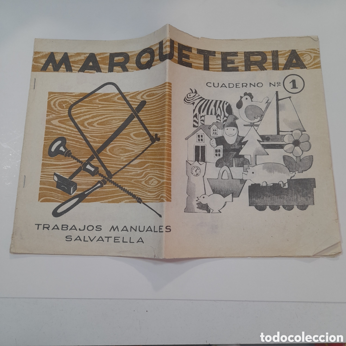 Otros art&iacute;culos de coleccionismo en papel: Cuaderno marqueter&iacute;a Salvatella