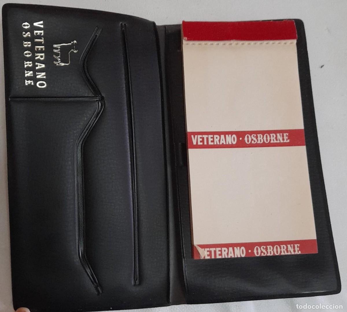 Otros art&iacute;culos de coleccionismo en papel: LIBRETA DE CAMARERO DE VETERANO OSBORNE
