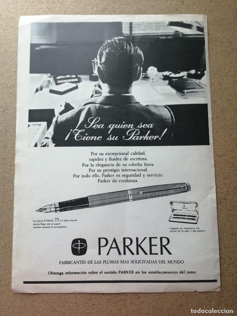 Otros art&iacute;culos de coleccionismo en papel: ANUNCIO. PLUMAS PARKER